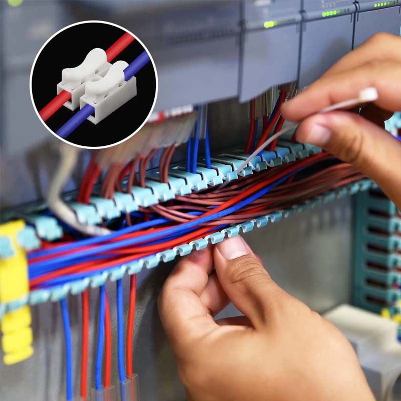 50pcs Push Quick Wire Cable CH - Push Fit Connector recension och pris