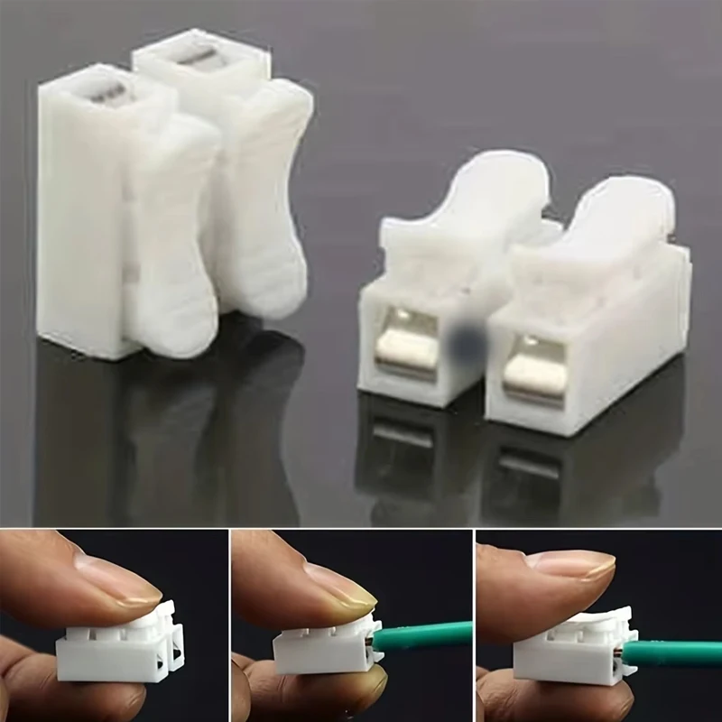 50pcs Push Quick Wire Cable CH - Push Fit Connector recension och pris