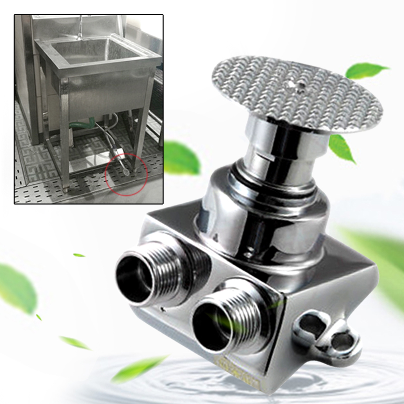 1PCS Foot Pedal Valve Copper F - Basin Mixer Cartridge recension och pris