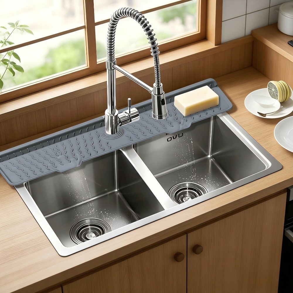 New Silicone Faucet Drain Mat  - Silicone Tap Washer recension och pris