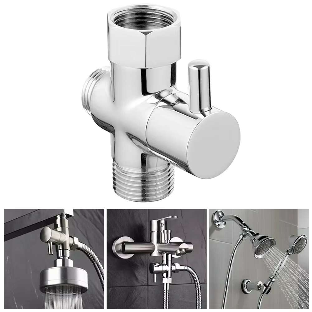 G1/2in 3 Way Diverter Valve T- - Shower Valve Cartridge recension och pris