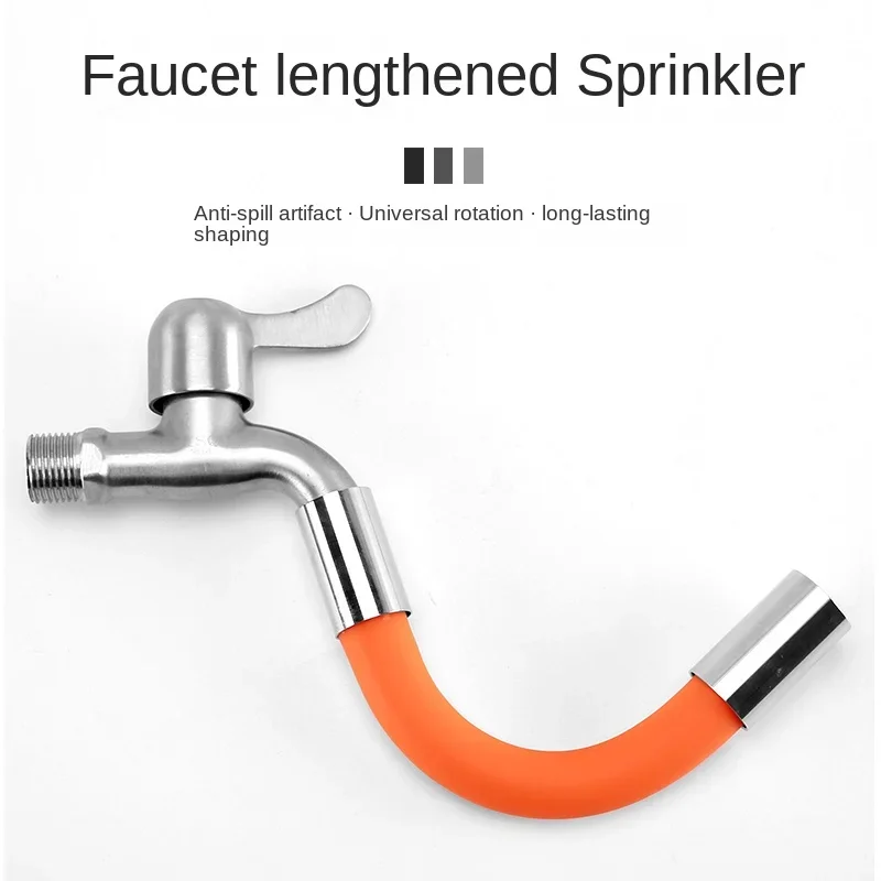 Adjustable 1/2 Inch Faucet Ext - Silicone Tap Washer recension och pris