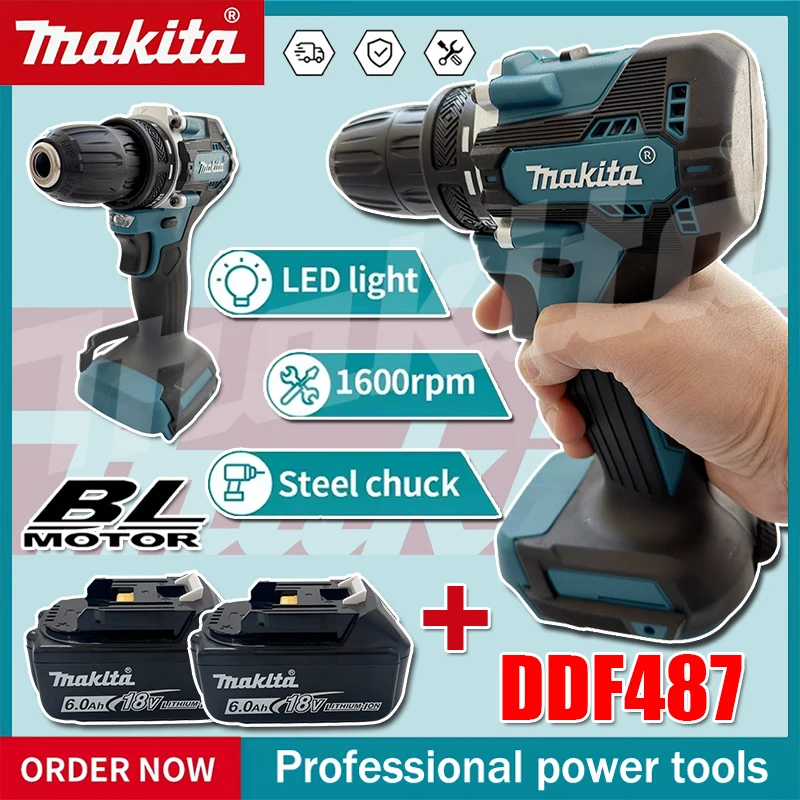 Makita DDF487 Brushless screwd - Makita Drill Ddf484 recension och pris