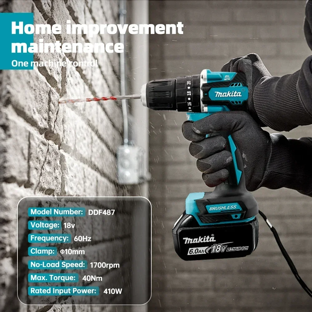 Makita DDF487 Brushless screwd - Makita Drill Ddf484 recension och pris